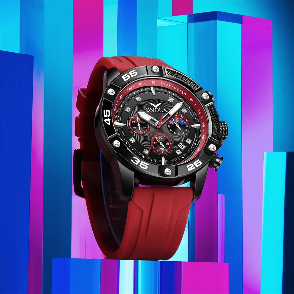 Montre Multifonctionnelle Onola Style Militaire