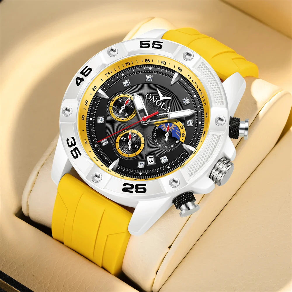 Montre Multifonctionnelle Onola Style Militaire